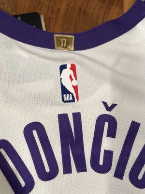 Authentic Los Angeles Lakers Luka Doncic #77 Nike Association Edition Jersey 52 - Image 1 of 4