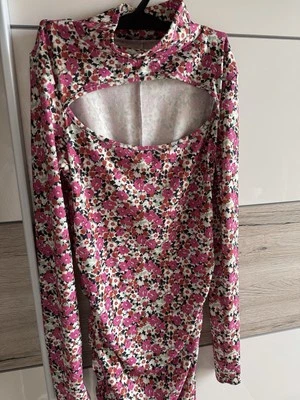 Zara Kleid Blumen Flowers Floral Sommerkleid - Bild 1 von 4