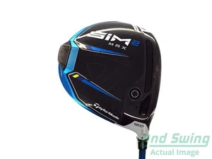 TaylorMade SIM2 MAX Driver 12° Graphite Senior Right 46.0in - Picture 1 of 10