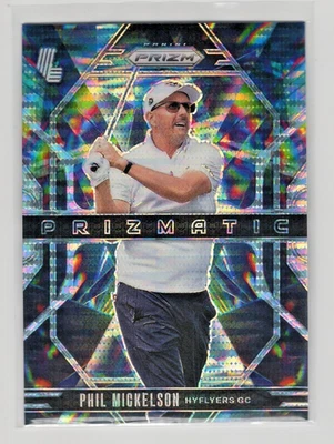 Golf Panini Prizm LIV 2025 Phil Mickelson #12 Prizmatic Hi Flyers GC Foto 1 de 2