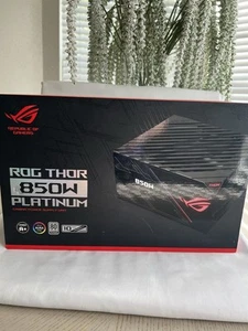 ASUS ROG Thor 850 Platinum Certified 850W Fully-Modular RGB Power Supply - Afbeelding 1 van 6