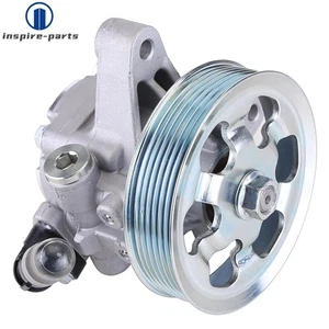 Power Steering Pump + PULLEY FOR ACURA RSX TSX HONDA ACCORD CR-V ELEMENT - Picture 1 of 7