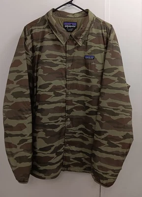 (NWT) PATAGONIA Mojave Trails Coaches Camo Nylon Shirt Jacket Mens X-Large - Image 1 of 4
