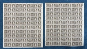 Scott #704, 1/2c Washington, postfrischer Bogen 100, UR #20560 MNH (R12-48) - Bild 1 von 16