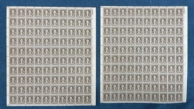 Scott #704, 1/2c Washington, Mint sheet of 100, UR #20560 MNH (R12-48) - Image 1 of 4