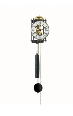 Hermle Ravensburg Wall Clock - Skeleton Clock / Wrought Iron / Weight Driven - Image 1 of 4
