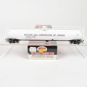 Atlas HO Bottled Gas Corp of Virginia RTCX #36602 ACF 33k Gallon Tank Car 1727-2 - Picture 1 of 5