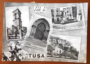 Cartolina Saluti da Tusa - 1960 - Picture 1 of 2