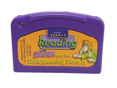 LeapFrog Leap 1 ~Scooby-Doo & The Disappearing Donuts Cartridge (Cartridge Only) - Image 1 of 2