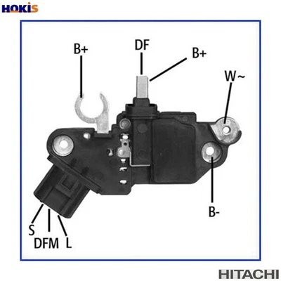 ALTERNATOR REGULATOR 130593 FOR FORD TRANSIT/Bus/Van/Platform/Chassis 2.4L 4cyl - Image 1 of 4