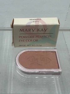 Mary Kay Powder Perfect Eye Color SEASHELL #2271 Nuovo - Foto 1 di 4