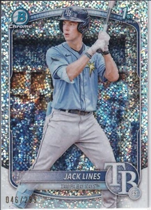 Jack Lines - /299 Speckle Refractor - 2025 Bowman - Picture 1 of 2