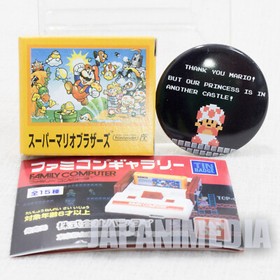 Super Mario Bros. Pins Badge #1 Nintendo JAPAN FAMICOM NES