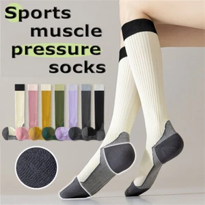 Women's Slimming Legs Compression Socks Professional Pressure Socks Sports Socks - Picture 1 of 21