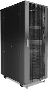 Server Rack 32U Enclosed 32-Inch Deep Cabinet Locking Networking Data Vented - Picture 1 of 11