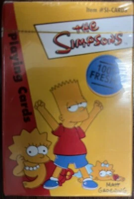 The Simpsons Playing Cards by RINCO New and Sealed - Image 1 of 2