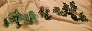 Miniatura Casa de Muñecas Hadas Jardín Diarama Árboles Mezcla Lote de 7 Plástico 2 - 4" Alto - Imagen 1 de 6