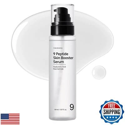 TOSOWOONG 9 péptidos suero potenciador de la piel, niacinamida y ácido hialurónico para la piel  Foto 1 de 4