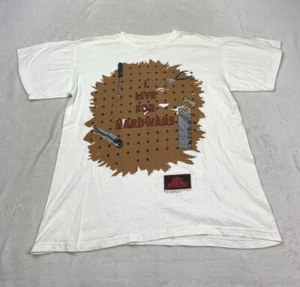 Home Improvement Men’s Size Large T Shirt Tim Allen “I Live For Hardware” 1994 - Picture 1 of 9