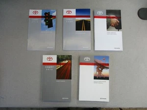 TOYOTA CAMRY OWNERS MANUAL 2012 MODEL - Bild 1 von 9