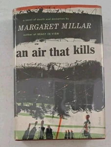 RARE 1957 First Printing 1st Edition-An Air That Kills-HCDJ-Mystery - Picture 1 of 12