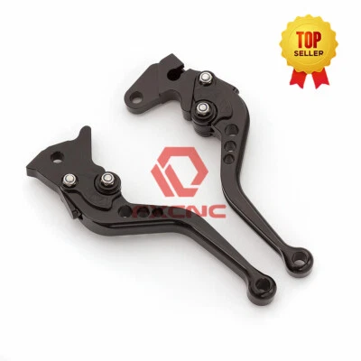 Palancas de embrague de freno cortas CNC negras para BMW R nine T 2016-2019 2016 2017 2018 Foto 1 de 4