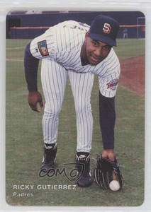 1994 Mother's Cookies San Diego Padres Stadium Giveaway Ricky Gutierrez #9