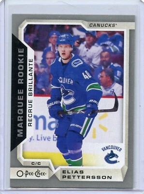 2018-19 O-Pee-Chee Silver #611 Elias Pettersson - Image 1 of 2