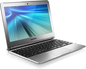 Samsung Chromebook Laptop 11.6" Silver 16GB SSD 2GB RAM Webcam WiFi Chrome OS - Picture 1 of 7