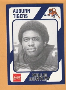 Willie Huntley Auburn Tigers 1989 Card #144 Montgomery Alabama 11H - Picture 1 of 2