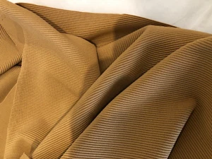 Camel Jersey Fabric Ribbed Dressmaking Material Remnant. 100 x 100 cm - Picture 1 of 3
