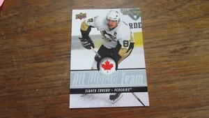 2008-09 UPPER DECK HOCKEY INSERT ALL-WORLD-TEAM SIDNEY CROSBY NM-MINT AWT1