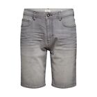 Esprit Mens Denim Shorts Washed Regular Straight Fit Comftable Cotton Bottms
