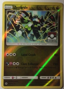 POKEMON : Zygarde 100/147 REVERSE HOLO ... Sun & Moon: Burning Shadows ...PROMO - Picture 1 of 1