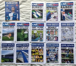 Blackburn Rovers 4000 Holes Fanzines - 14 Issues Joblot - Picture 1 of 5