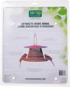 C00322 Alimentador de Pájaros Cardinal Rojo - Capacidad de Alimentación 2.5 - Imagen 1 de 1