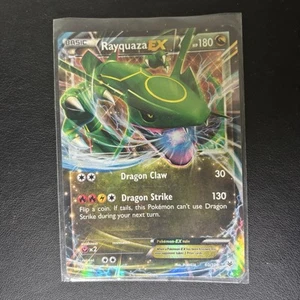 Pokemon TCG: Rayquaza EX 60/108 Roaring Skies Half Art Ultra Rare - Picture 1 of 2