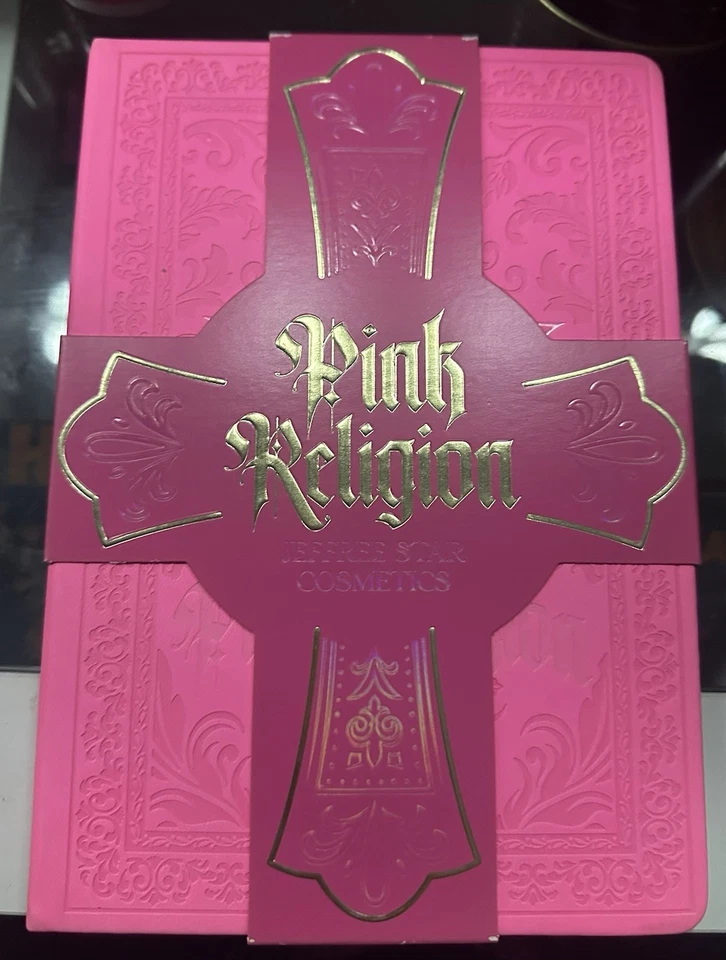 Paleta de sombras de ojos Jeffree Star Cosmetics rosa religión descontinuada auténtica Foto 1 de 4