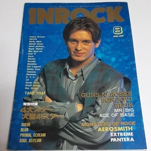 Inrock Magazine Vol.128 August 1994 Vintage Music Cover Mariah Carey Bon Jovi G - Imagen 1 de 10