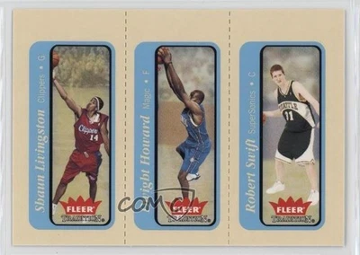 2004-05 Tradition Blue Shaun Livingston Dwight Howard Robert Swift Rookie RC HOF - Image 1 of 2