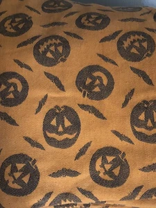 Rectangle ~ HALLOWEEN LINEN Tablecloth 56” X 75” - Picture 1 of 3