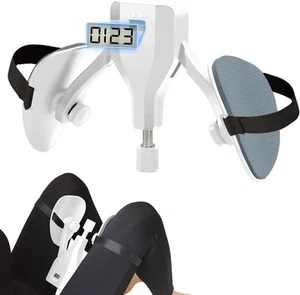 Thigh Master Entrenador de Cadera Ejercitador de Kegel 77 LB, Pierna y Ajustable, Blanco - Imagen 1 de 7