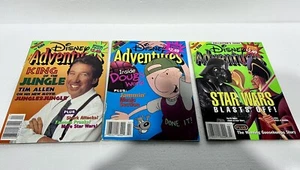 Disney Adventures Magazine Lot of 3 from 90s (Star Wars, Doug, Tim Allen) - Picture 1 of 7
