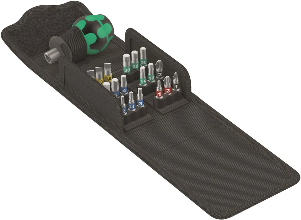 Wera Kraftform Kompakt Stubby 1 Screwdriver Set 19 Piece 05057471001 - Image 1 of 4