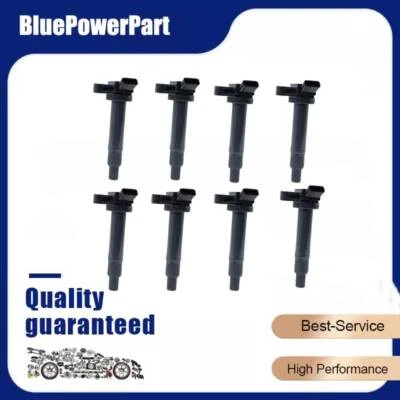 For Toyota Landcruiser UZJ100 4.7L Petrol 2UZ-FE V8 1998-2007 Ignition Coil 8PCS - image 1 of 4