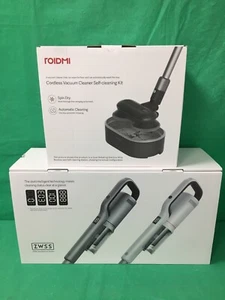 Roidmi X30VX Cordless Self-cleaning Stick Vacuum and Wipe Cleaner, Gray, NEW - Picture 1 of 4