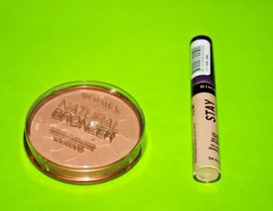 Rimmel Natural Bronzer, [020] Sunshine + Stay Matte 111 Fair Lot Of 2 Sealed  - Picture 1 of 2