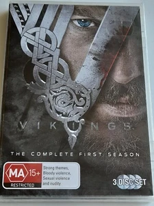 Vikings : Season 1 (DVD, 2013) 3 Disc Set. New and Sealed. FREE POSTAGE. - Picture 1 of 2