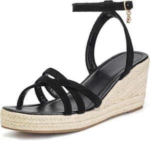 Women's Wedge Sandals Summer Espadrille - Picture 1 of 4