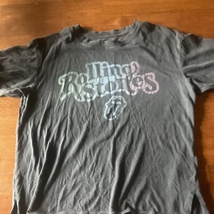 Rolling Stones T-Shirt Damen Größe S Small Grau Kurzarm Zunge Logo - Bild 1 von 4